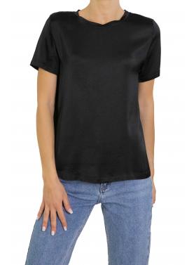 Maglia in raso girocollo
